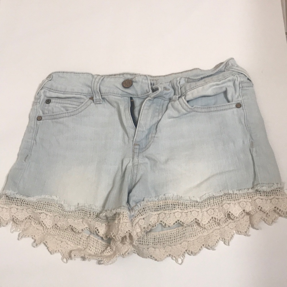 Kids denim shorts